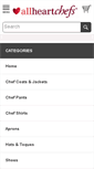 Mobile Screenshot of allheartchefs.com